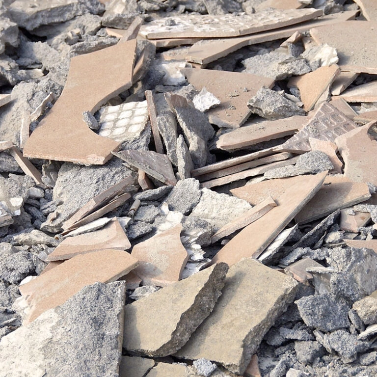 construction debris